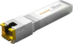 keepLiNK 10GBase-T SFP+���W���[�� �I�[�g �l�S�V�G�[�V���� SFP to RJ45 �قƂ�ǂ̃u�����h�ɑΉ� ���g�����V