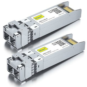 10Gtek 10GBase-LR SFP+���W���[�� 10G 1310nm SMF �ő�10km ���g�����V�[�o Cisco SFP-10G-