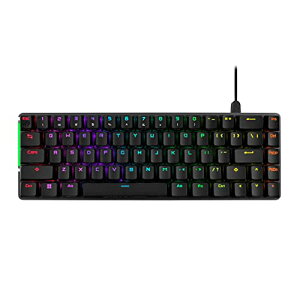 ASUS �Q�[�~���O�L�[�{�[�h ROG Falchion Ace (65%���C�A�E�g/ROG NX���J�j�J���X�C�b�`/�f���A��USB-C/�^�b�`