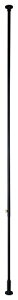 DRAW A LINE(�h���[�A���C��) 003 Tension Rod C Black�e���V�������b�hC �u���b�N �c��p ��t����200-2