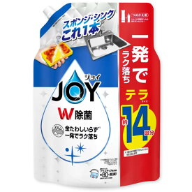 ジョイ W除菌 ジャンボ 詰め替え 1810mL 食器用洗剤 さわやか微香