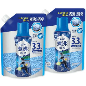 レノア 煮沸レベル消臭ビーズ スポーツ クールリフレッシュ&シトラス 詰め替え 1410mL × 2個 大容量