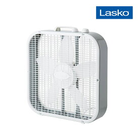 LASKO BOX FAN 3733 ラスコ ボックスファン ホワイト WHITE / 扇風機 / サーキュレーター / アメリカ / ヴィンテージ / 空調家電 / 風量3段階調節 / 置き型 / 新生活 / 引っ越し / おしゃれ【沖縄・離島 お届け不可】