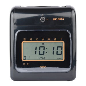 mita 電子タイムレコーダー MK-100II (タイムカード50枚付き) 【沖縄・離島 お届け不可】