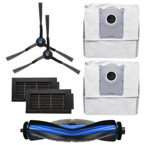 �G�R�o�b�N�X T50 OMNI / T50 PRO OMNI �p �����p�[�c7�_�Z�b�g�i�T�C�h�u���V×2�A�R�ۃt�B���^�[×2�A���ݖh�~���C���u���V×1�A�R�ۃS�~�p�b�N×2�j �݊��i