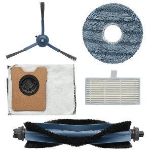 ���[�t�B�[ Robot Vacuum Omni C20 �p �݊������p�[�c5�_�Z�b�g �݊��i�i�T�C�h�u���V×1 / �t�B���^�[×1 / ��]�u���V×1 / ���b�v�p�b�h×1 / �_�X�g�o�b�O×1�j