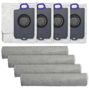 �i�[���� Flow / Flow Performance �p �����p�[�c8�_�Z�b�g�i�_�X�g�o�b�O×4�A�N���[���[���b�v×4�j �݊��i �y����E���� ���͂��s�z