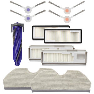 �i�[���� Freo X Plus �p �T�C�h�u���V�A�}�C�N���t�@�C�o�[���b�v�A�t�B���^�[�A�t���[�e�B���O�u���V�A�_�X�g�o�b�N �����p�[�c9�_�Z�b�g �݊��i �y����E���� ���͂��s�z