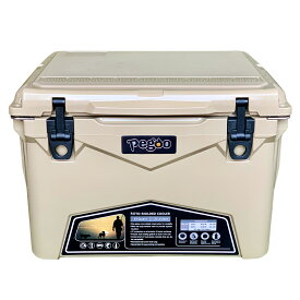 アイスランド クーラーボックス 35QT（33.1L） サンド/Sand おしゃれ 人気 ハードクーラー 極厚クーラー ICELAND アウトドア キャンプ キャンパー ピクニック 釣り ミリタリー 【沖縄・離島 お届け不可】