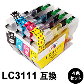LC3111-4PK 【4色セット】 互換インクカートリッジ