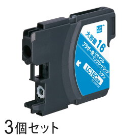 【3本セット】 LC16C リサイクルインクカートリッジ シアン エコリカ ECI-BR16C ブラザー対応 【沖縄・離島 お届け不可】