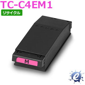 【現物再生品】【リサイクルトナー】 TC-C4EM1 マゼンタ トナーカートリッジ※空カートリッジを先に回収 【沖縄・離島 お届け不可】