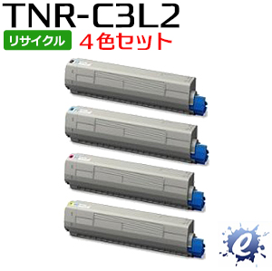 【4色セット】【リサイクルトナー】 TNR-C3LK2 TNR-C3LC2 TNR-C3LM2 TNR-C3LY2 (TNRC3L) 大容量 トナーカートリッジ(即納再生品) 【沖縄・離島 お届け不可】 トナー