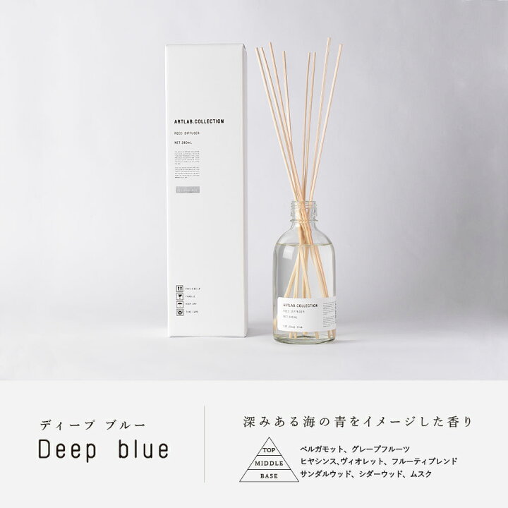 楽天市場】ARTLAB.COLLECTION リードディフューザー【Deep blue 