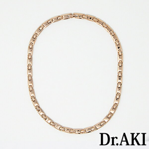 Dr.AKI ゲルマニウム ネックレス NS002VPシリーズ Gold ゴールド サイズ S M L