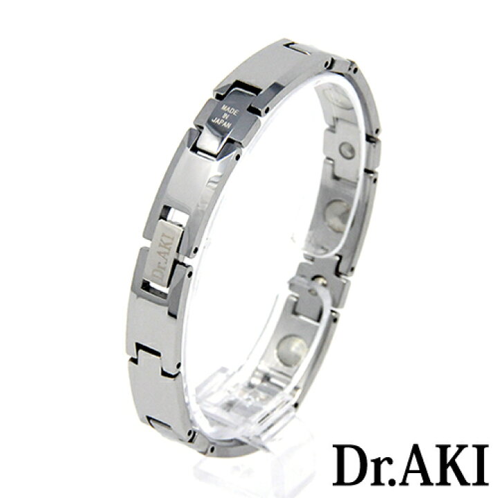 楽天市場】Dr.AKI ゲルマニウム Bracelet ブレスレット Silver 