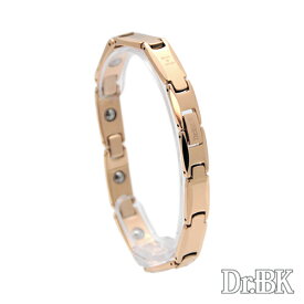 Dr.+BK ゲルマニウム Bracelet ブレスレット BT008VPWシリーズPink Gold ピンクゴールド 女性用 サイズ S M L [Bracelet]