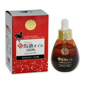 プレミアム 日本名匠 馬油オイル ローズ の香り(40ml) ‐ KH762418