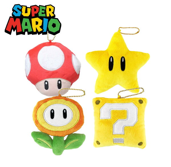 スーパーマリオ キャラクターズ ダイカットコインケース スーパーキノコ フラワー スター ハテナボックス 小銭入れ ゆうパケット
