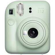 富士フイルム FUJIFILM インスタントフィルム チェキ INSTAX MINI 12 ミントグリーン 新品- 406297 [9132]