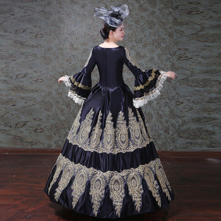 楽天市場 ブラックドレス 中世貴族風 ゴールド刺繍が豪華お姫様 舞台 衣装 ロング丈 カラードレス 舞台 ステージ プリンセスライン 演劇 宮廷服ドレス 襟袖付 D9275f0c6kc 代引不可 ドレス ファッション エブリ 楽天市場 ブラックドレス 中世貴族風 ゴールド刺繍が豪華お姫様 舞台 衣装 ロング丈 カラードレス 舞台 ステージ プリンセスライン 演劇 宮廷服ドレス 襟袖付 D9275f0c6kc 代引不可 ドレス ファッション エブリ