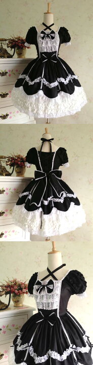 楽天市場】パニエをプレゼント♪ ゴスロリ ワンピース ロリータ  