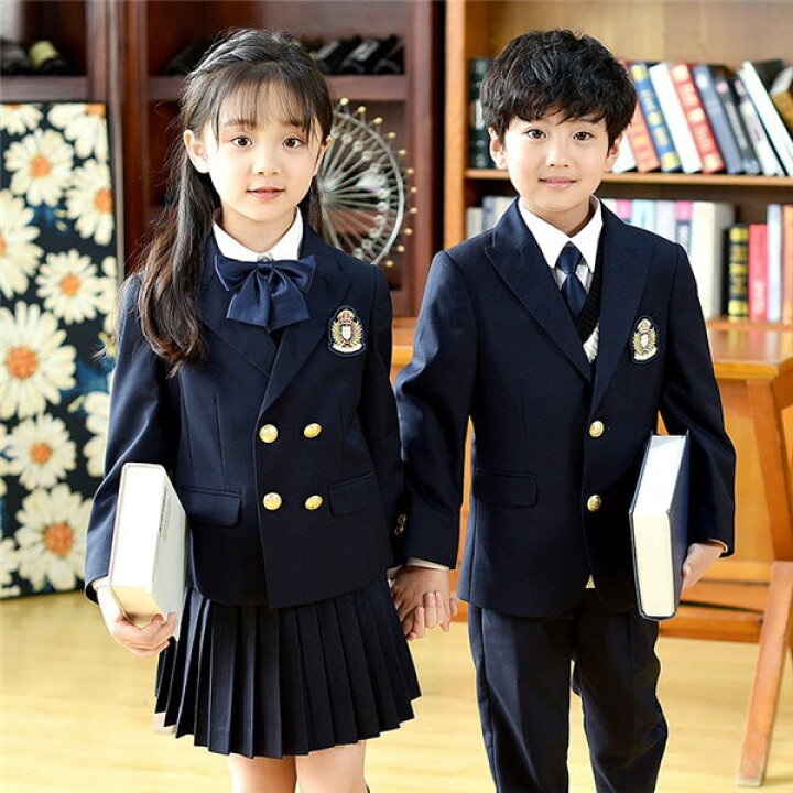 楽天市場】入学式 卒業式 スーツ 女の子 男の子 4点セット 男子 女子  
