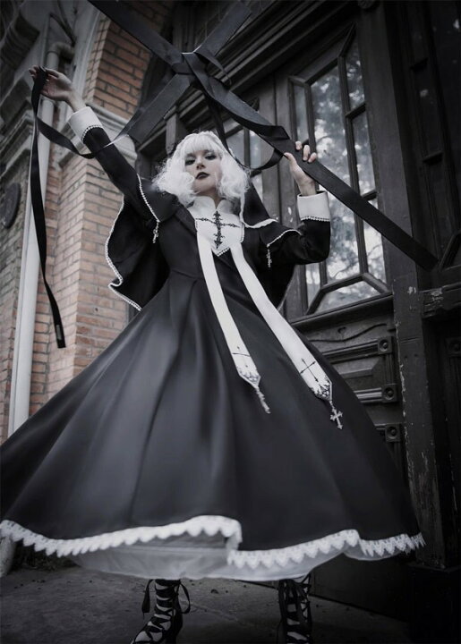 楽天市場】ワンピース ロリータ ハロウィン シスター風 メイド服 
