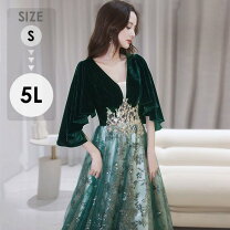 楽天市場】緑（サイズ（S/M/L）5L）（ドレス｜レディースファッション  