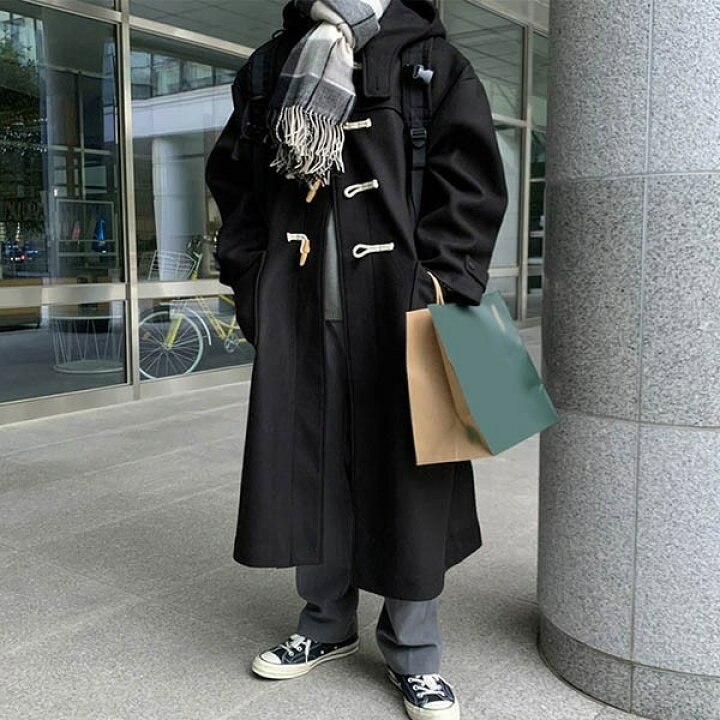 楽天市場】ダッフルコート メンズ 学生 男子 チェスターコート ウール 