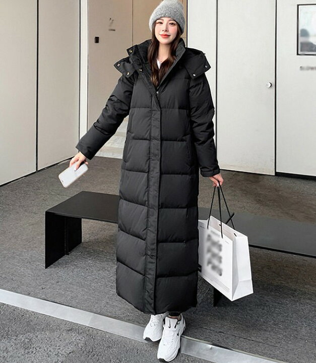 楽天市場】送料無料 超ロングダウン レディース ダウンコート ロング  