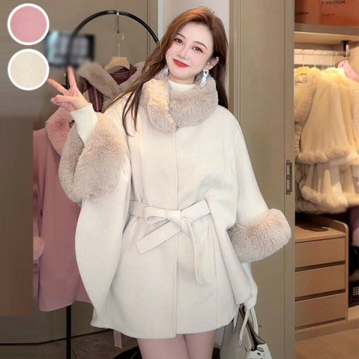 楽天市場】ケープコート マントコート レディース ポンチョコート 