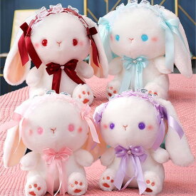 ぬいぐるみ おもちゃ 抱きまくら 兎 ロリータ 癒しグッズ プレゼント ギフト お昼寝枕 かわいい インテリア 子供 おもちゃ おもしろ ぬいぐるみ クリスマス PP綿 誕生日 肌触りいい 洗える 柔らか 贈り物 イースター dt228t2t2t2
