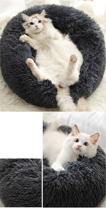猫ベッド 犬ベッド 暖かい ペット用品 あったか もふもふ かわいい ネコ ふわふわ ハウス ウサギ ペットベッド ペットクッション クッション