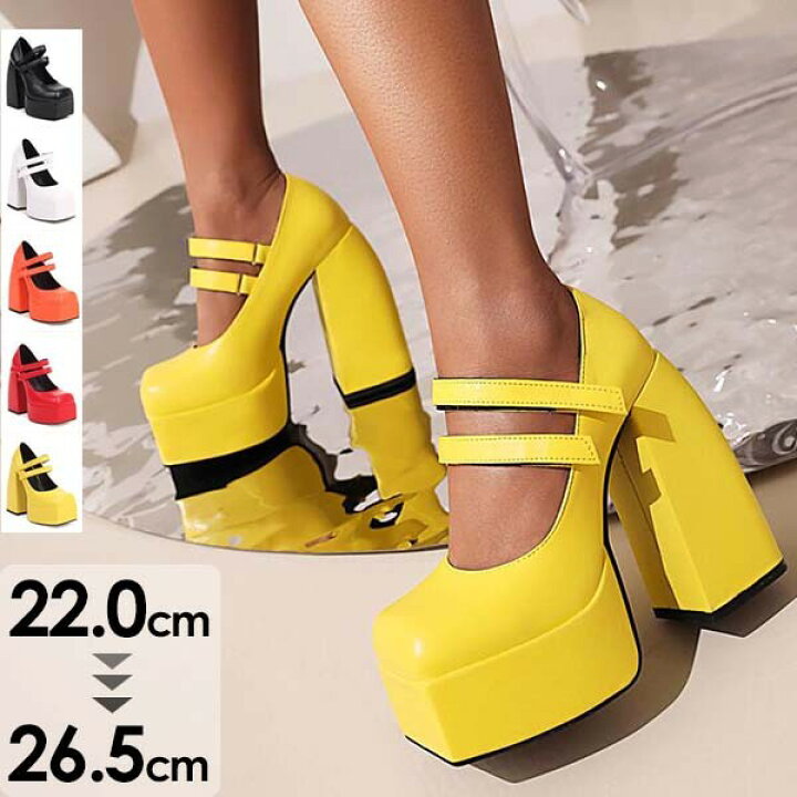 楽天市場】厚底 パンプス ロリータ靴 姫様 お嬢様 超美脚 ゆめかわ 病  