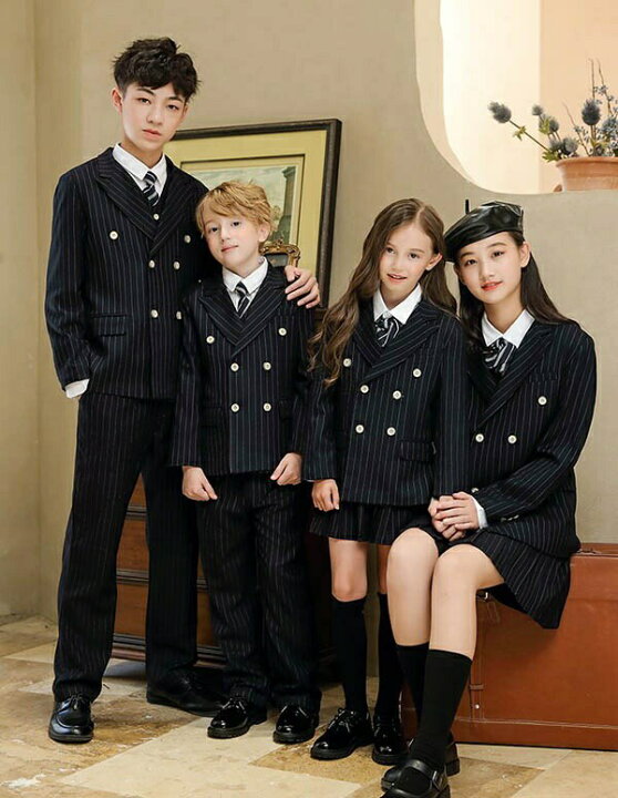 非常に高い品質 5点セット 学生制服 子供制服 セットアップ 子供スーツ ベスト スカート パンツ 小学生 女の子 男の子 幼稚園 学校 春 秋 冬 長袖 キッズ フォーマル 可愛い 子供服 入園式 七五三 結婚式 発表会 合唱団 通園 通学 ジュニア 100 110