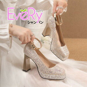 �p���v�X ���� �n�C�q�[�� ���r �L���L�� ������ 2WAY �ʋ� �p�[�e�B�[ party shoes 9cm�q�[�� ���b�h �V���o�[ �V�����p�� 22.0-25.0cm ei191z7z7m4
