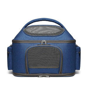 ペットキャリーバッグ 猫用 犬用 手提げ ショルダー 斜めがけ 2WAY 通気性抜群 おしゃれ 旅行用 折りたたみ 軽量 多機能 キャリーバッグ 小型犬 中型犬 猫 キャリーケース ペットキャリー 猫