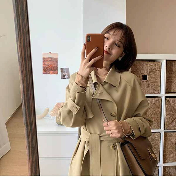 新作人気 トレンチコート レディース アウター コート 小柄 小さいサイズ ロング丈 ロングコート カジュアル シンプル 無地 春 秋 軽量 フリーサイズ オーバーサイズ ビックシルエット スプリングコート ゆったり 秋コート 通勤 通学 おしゃれ お出かけ Ds1zezel9 代引