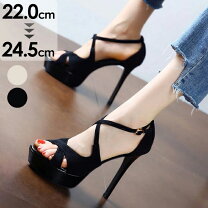 楽天市場】12cm ヒール サンダルの通販