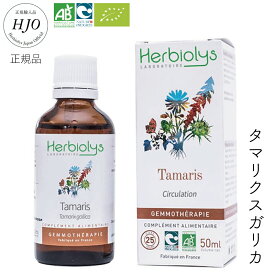 ジェモセラピー タマリクスガリカ 血が足りないと感じたら 鉄分 フラつき 無農薬 無添加 植物療法士監修 自然食品 ハーブ 天然 サプリメント めぐり グラウンディング オーガニック ペット妊婦OK エルビオリス 植物エキス レメディ フィト 50ml