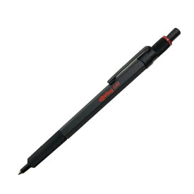 【rotring /　ロットリング】600シリーズ ボールペン BLACK ブラック　SILVER シルバー 送料無料　ゆうパケット(メール便） 新学期　お祝い　シャーペン