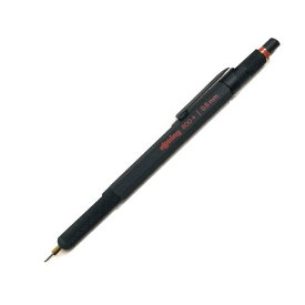 名入れ無料【rotring / ロットリング】800+シリーズ　メカニカルペンシル / ホルダー 0.5mm/0.7mm/　シャープペンシル BLACK ブラック　送料無料　ゆうパケット(メール便）　新学期　お祝い　シャーペン