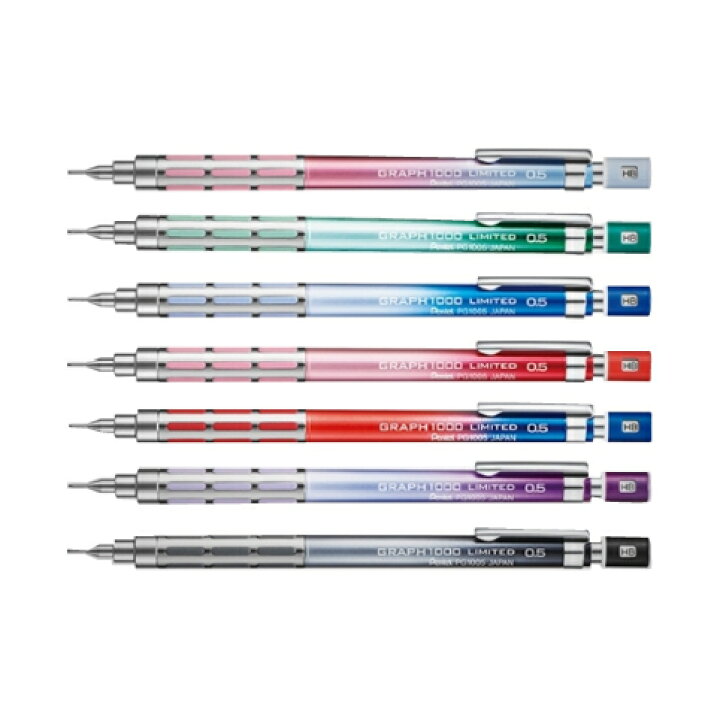 楽天市場】名入れ無料【Pentel(ぺんてる)】韓国限定 GRAPH 1000 