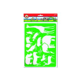 【KOH-I-NOOR(コヒノール)】テンプレート（サファリ） 9820001001PS ゆうパケット（メール便)出荷