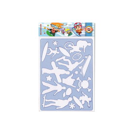 【KOH-I-NOOR(コヒノール)】テンプレート（スケートボード） 9820011001PS ゆうパケット（メール便)出荷