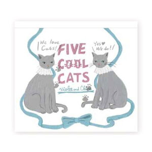 yViolet & ClairezubN/FIVE COOL CATS @킢@i@R[W@fށ@bZ[W@q@cozyca products RWJv_Nc@@v`Mtg@{ L@˂@LO