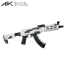 【楽天1位!2冠】 東京マルイ AK ホワイトストーム STORM 次世代電動ガン 本体 18歳以上 M-LOK エムロック モダナイズド スターウォーズ 仮面ライダー リバイス