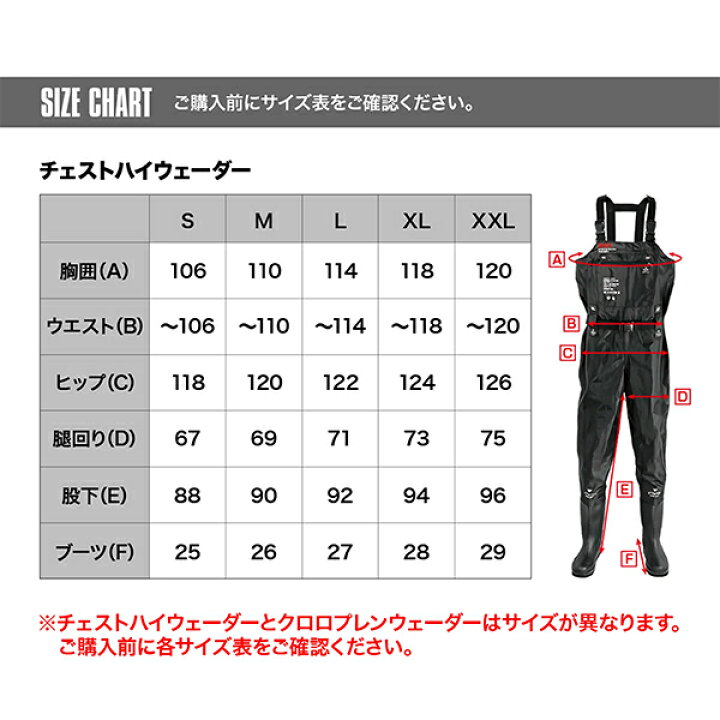 楽天市場】【楽天1位!108冠達成!】DRESS チェストハイウェーダー 