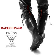 【楽天1位!37冠!】 DRESS レインブーツ エアボーン 長靴 ラジアルソール ブラック 25cm〜29cm 釣り用 野…